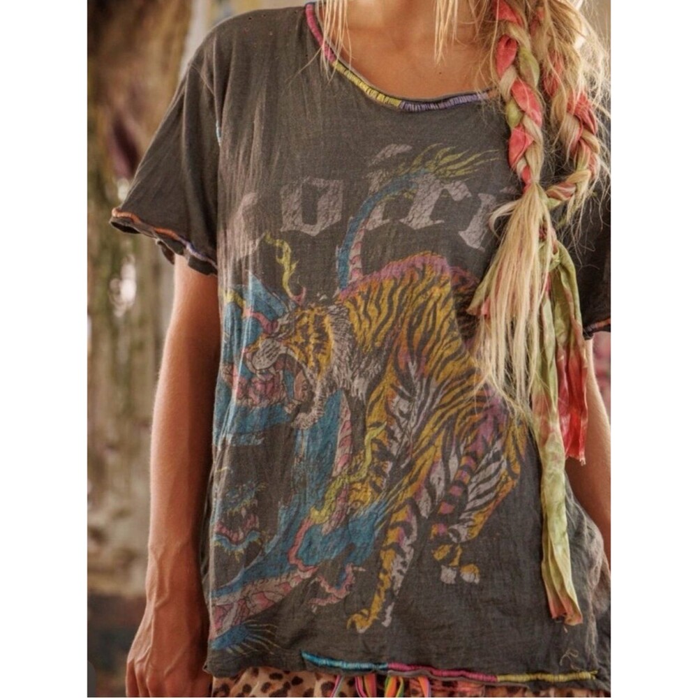 NWT Magnolia Pearl Arcoiris Tee - Picture 2 of 11